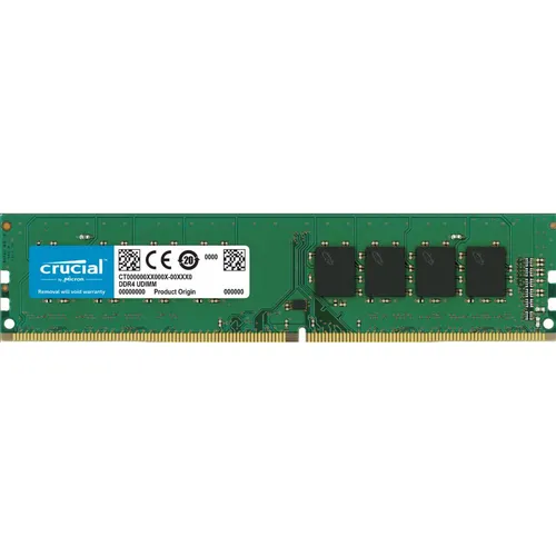 Crucial 32GB DDR4 2666 MT/s UDIMM (1 x 32GB, 2666 MHz, DDR4-RAM, U-DIMM) (CT32G4DFD8266)