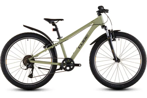 Cube Acid 240 FE 2026 - Leichtgewicht in lightolive und orange - Sportliches Fahrrad für vielseitige Einsätze, bietet eine optimale Kombination aus Design und Funktionalität.