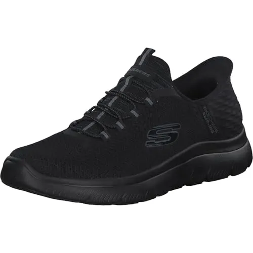 Skechers SUMMITS HIGH RANGE 232457W WEIT Sneaker BBK - Slip-On-Sneaker mit innovativem Skechers Touchless Fit™ für höchsten Komfort. Das elastische Schnürdesign und die Air Cooled Memory Foam Einlegesohlen sorgen für ein angenehmes Tragegefühl.