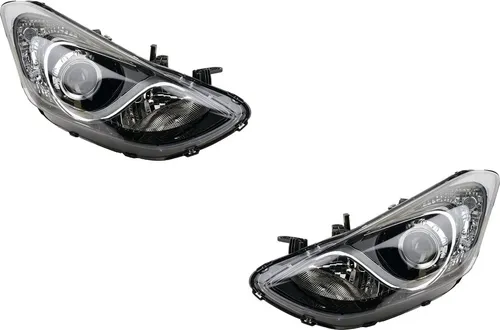 Johns Halogen-Scheinwerfer für Hyundai i30 (11/11-03/15) H7 Satz - Hochwertige Halogen-Scheinwerfer für Hyundai i30, E-Typ-geprüft. Ideal für optimale Sicht und Sicherheit im Straßenverkehr. Set enthält Scheinwerfer für links und rechts.