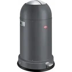 WESCO KICKMASTER CL Soft Tretabfalleimer 33L - Haushaltszubehör: Eleganter Mülleimer in Graphit matt mit 33 Liter Volumen, ideal für eine komfortable und hygienische Abfallentsorgung.