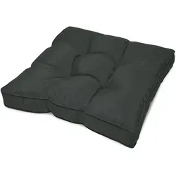 Beautissu Lounge Kissen Outdoor 50x50x10 cm – Wetterfest & Schmutzabweisend - Polster für Stühle & Sessel – Das ideale, pflegeleichte Outdoor-Sitzkissen bietet hohen Sitzkomfort und bleibt auch bei Witterungseinflüssen farb- und formbeständig.