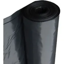 Baufolie Typ 150 – Extra starke, wasserdichte Bauplane 2m x 50m - Robuste Baufolie Typ 150 in Schwarz schützt zuverlässig vor Wind, Regen und Staub. Ideal für Innen- und Außenanwendungen, reißfest und einfach zu handhaben.