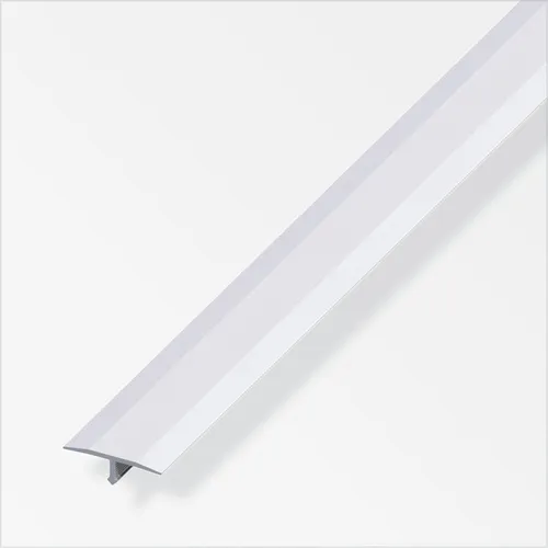 alfer Fugenabdeckprofil 1 m, 6 x 14 mm Aluminium eloxiert silber