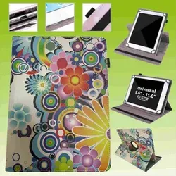 Für Lenovo Tablet Motiv Muster 360 Grad Rotation Tasche Kunst-Leder Hülle Etuis Cover Schutz Case Zubehör