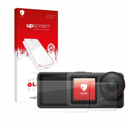 upscreen Panzerfolie Schutzglas für DJI Osmo Action 5 Pro 9H klar Display