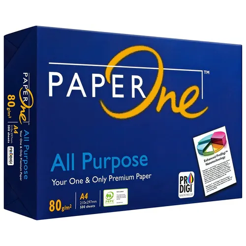 PaperONE ALL Purpose 80 g/qm A4 - 500 Blatt weiß Kopierpapier Druckerpapier Lase