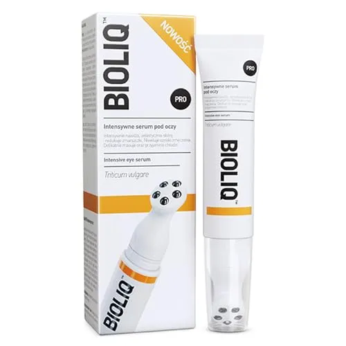BIOLIQ PRO Intensiv Augenserum Intensiv Heilung Anti-Aging Augencreme Anti-Aging Augenfalten Creme Behandlung für Augenringe Augenringe Schwellungen Falten mit Triticum