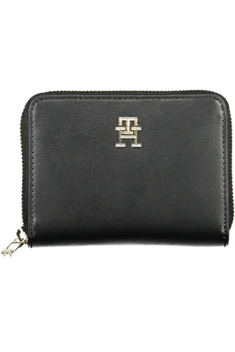 TOMMY HILFIGER Women's Small Wallet with Metal Monogram - Damen-Geldbörsen, stilvolles Design mit elegantem Metallmonogramm und praktischer Größe für den Alltag.