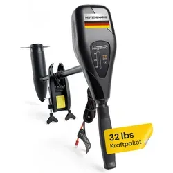 Miganeo Elektromotor für Schlauchboot TRS 32 - Leistungsstarker Elektromotor für Schlauchboote, ideal für entspannte Fahrten auf dem Wasser. Kompakt und einfach zu bedienen, perfekt für den Freizeitgebrauch.