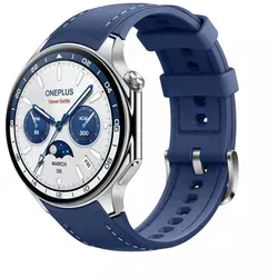 OnePlus Watch 2 - Blau: Smartwatch mit beeindruckender Akkulaufzeit - Smartwatch mit beeindruckender Akkulaufzeit, ideal für Fitnessbegeisterte und Technikliebhaber.