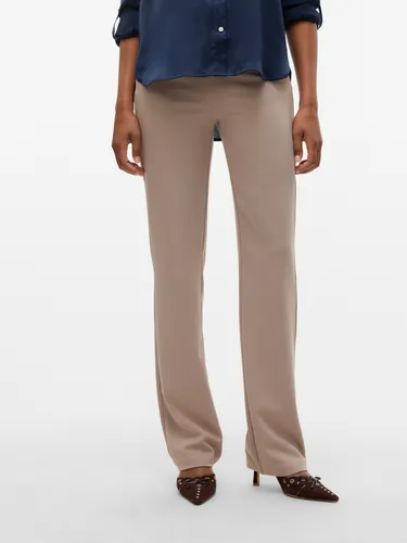 VERO MODA Vmzamira Mw Slim Straight Pant Noos - Damen-Hosen, Slim Fit mit gerade geschnittenem Design, perfekt für einen eleganten Look im Alltag oder im Büro.