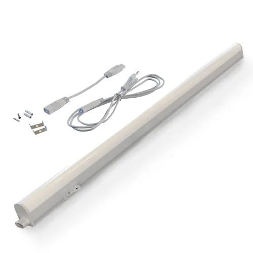 BRILONER LED Leiste mit Ein/Aus-Schalter - Unterschrank Beleuchtung, energieeffiziente 800 Lumen Küchenlampe mit einfacher Montage und direktem Schalter für komfortable Nutzung.