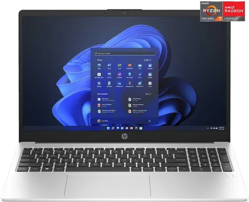 G10 (9G838ES) - Notebook silber, Windows 11 Home 64-Bit, 39.6 cm (15.6 Zoll), 512 GB SSD für schnelle Leistung und modernes Design