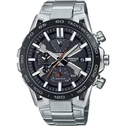 Casio Edifice EQB-2000DB-1AER - Solar Bluetooth® Herrenuhr - Chronograph mit energiesparender Bluetooth®-Technologie, die kabellosen Zugriff auf zahlreiche Funktionen ermöglicht. Solarbetrieb sorgt für umweltfreundliche Energieversorgung.