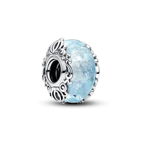 PANDORA Charm Anhänger Bead Murano Glas Cinderella 925 Sterlingsilber 793073C00