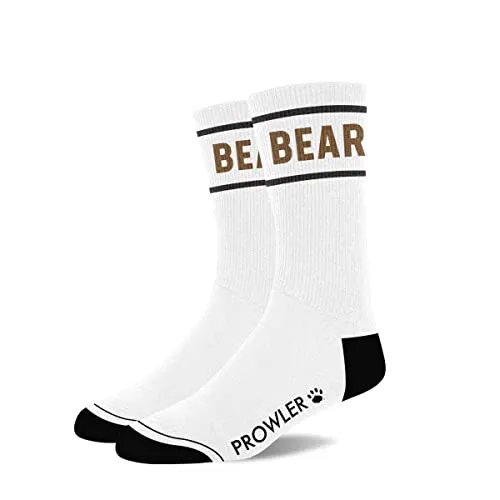 Prowler Rote Bärensocken, weiß, Einheitsgröße