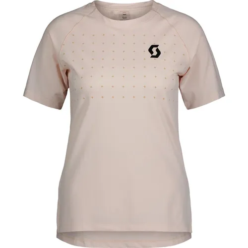 Scott Trail Vertic S/S Damen T-Shirt - Pink-Rosa - XS - Fahrradbekleidung mit atmungsaktivem Material für optimalen Komfort und Bewegungsfreiheit beim Radfahren.