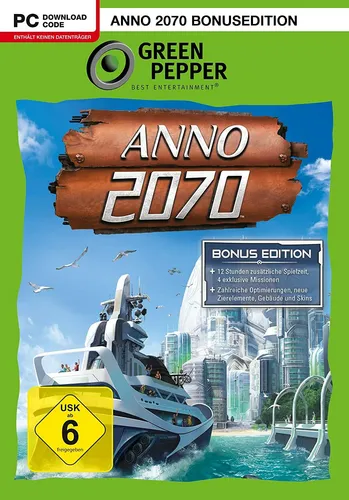 Computer PC ANNO 2070 Bonusedition DVD Versand NEU