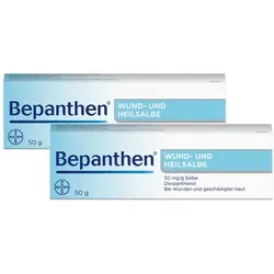Bepanthen Wund-und Heilsalbe Doppelpack 2X50 g
