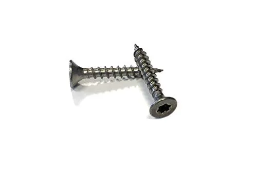 Spanplattenschrauben Edelstahl 3,5x20 mm - 200 Stück Holzschrauben A2 Torx Senkkopf