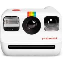 Polaroid Go Generation 2 White - Tragbare Sofortbildkamera mit Doppelbelichtungsfunktion, ideal für kreative Schnappschüsse und Selfies unterwegs