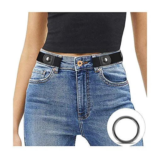 JasGood Schnallenfreier Damen Stretch Gürtel – Unsichtbar und Bequem - Erleben Sie den Komfort eines schnallenfreien Gürtels, der Ihre Hosen sicher hält, ohne einzuengen. Ideal für jede Figur und perfekt für den täglichen Gebrauch – für ein angenehmes Tragegefühl den ganzen Tag.