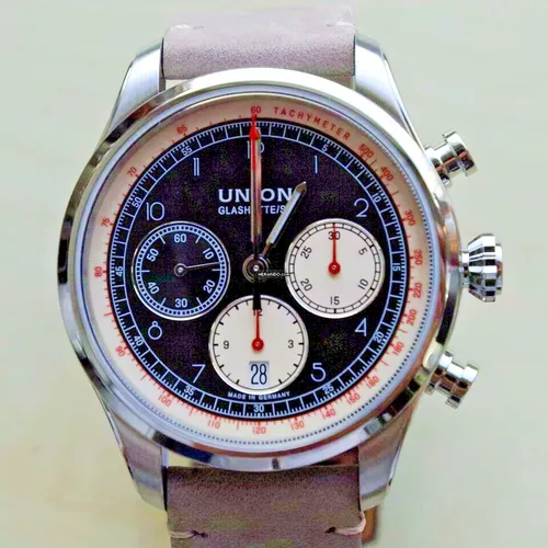 UNION GLASHÜTTE Belisar Chronograph Ref. D009.427.16.052.02   NEU FULL SET