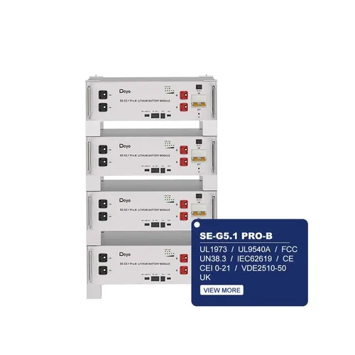 Deye Battery SE-G5.1PRO-B - Hochmoderne Lithium-Eisenphosphat-Batterie - Powerstations mit 100 Ah Kapazität, ideal für Wohn- und Gewerbeanwendungen zur Steigerung der Eigenverbrauchsquote und Energieoptimierung.