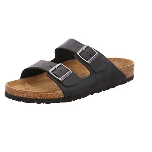 BIRKENSTOCK Damen Mayari Birko-flor Sandalen, Schwarz, 38 EU Schmal - Wanderschuhe mit hochwertigem Birko-Flor-Obermaterial für optimalen Tragekomfort und perfekte Fußanpassung.