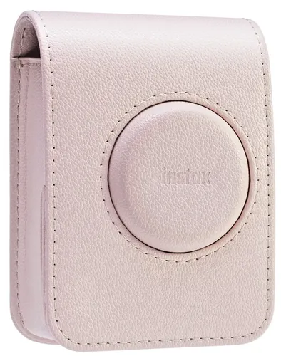 Fujifilm instax mini evo Tasche gentle rose - Kameratasche in sanftem Rosé, ideal für den Schutz und die stylische Aufbewahrung Ihrer Fujifilm Instax Mini Evo.