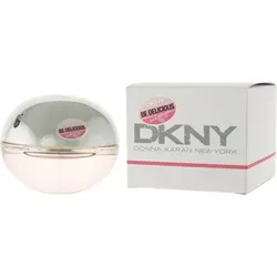 DKNY Donna Karan NY Be Delicious Fresh Blossom EdP - 50ml Eau de Parfum für Damen, unverwechselbarer blumiger Duft mit Aprikose und Rosenblättern