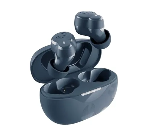 Fresh 'n Rebel Twins Breez, True Wireless In-Ear-Bluetooth-Kopfhörer, ultrakompakt, bequemes Telefonieren, Bluetooth 5.4, klickbare Tastensteuerung, 30 Stunden Spielzeit (Steel Blue)