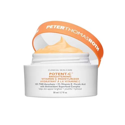 Peter Thomas Roth Potent-C Power Moisturizer 50 ml - Gesichtscreme mit Vitamin C, spendet intensive Feuchtigkeit und bekämpft Zeichen der Hautalterung für ein strahlendes Hautbild.