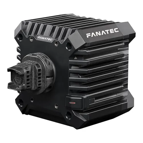 Fanatec Sim Racing CSL DD QR2 Wheel Base – 5 Nm Direct Drive Base, Dynamisches Force Feedback, Motorsport-Schnellverschluss QR2 – PC
