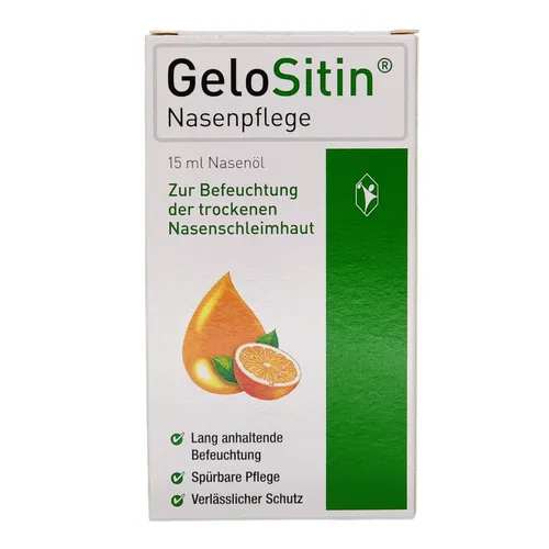 GeloSitin Nasenpflege 15 ml Nasenöl Befeuchtung Nasenschleimhaut PZN 3941654