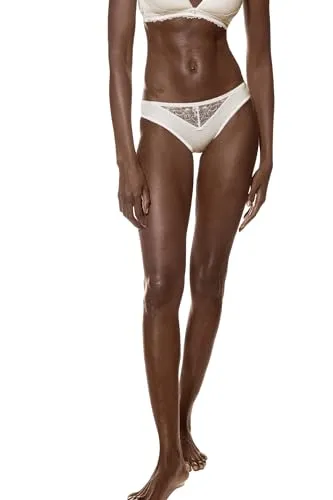 Mey Luxurious Mini Brief Champagner Polyamid 38 Damen - Eleganter Mini-Slip aus hochwertigem Polyamid mit luxuriösem Spitzendesign, ideal für jeden Anlass – verbindet stilvolles Design mit optimalem Komfort.