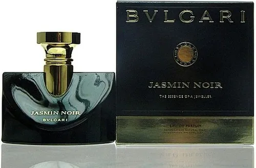 Bvlgari Jasmin Noir Eau de Parfum 100 ml - Elegantes Eau de Parfum für Frauen mit blumigen Jasmin- und holzigen Noten. Der edle Flacon aus schwarzem Glas und goldener Verschluss machen es zum perfekten Duft für besondere Anlässe.
