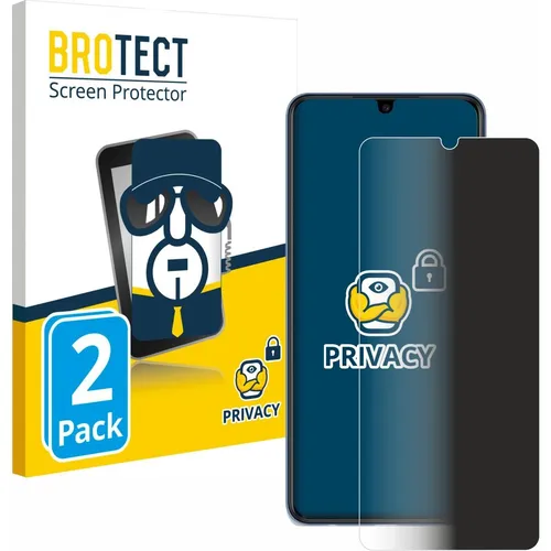 Blickschutz Folie für Samsung Galaxy M22 Anti Spy Privacy Screen Display Sicht