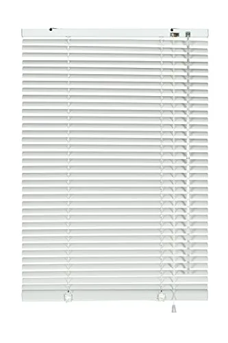 Deco Company Alu-Jalousie 150 x 175 cm - ohne Bohren, zum Klemmen - Praktische Aluminium-Jalousie für Fenster, ideal als Sicht- und Lichtschutz. Flexibel verstellbar und einfach zu montieren mit Klemmträgern, perfekt für Büro und Wohnräume.