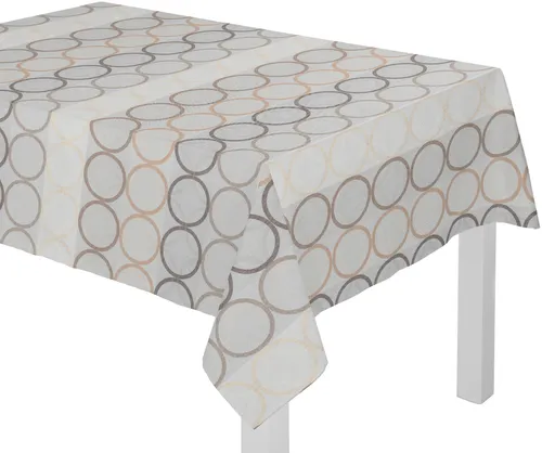 Wirth Tischdecke "ZIRBELLO" Gr. 1, braun, 85cm x 85cm, eckig - Die stilvolle Tischdecke ZIRBELLO bringt frischen Wind in Ihr Zuhause. Hergestellt aus hochwertigem Material, ist sie ideal für jeden Anlass. Kombinieren Sie sie mit weiteren Produkten der Serie für ein harmonisches Gesamtbild.