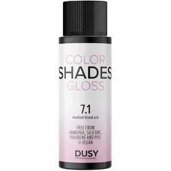 dusy professional Color Shades Gloss 7.1 Mittelblond Asch 60 ml