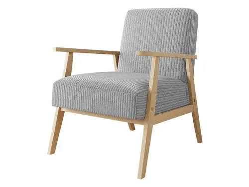 MIRJAN24 Sessel Runoya Cord - Vintage Relaxsessel - Fernseh- & Relaxsessel mit eleganter Cord-Oberfläche, ideal zum Entspannen. Freistehender Sessel mit stabiler Holzkonstruktion und komfortabler Schaumstoffpolsterung.