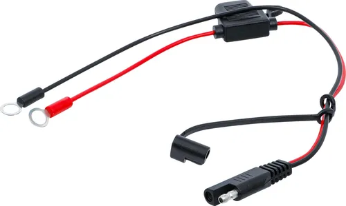 BGS technic Battery Terminal Clamp with flat Plug Fuse, 47 mm, 47 g