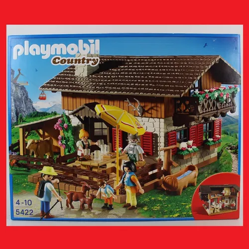 PLAYMOBIL 5422 Almütte - Bauernhof Haus für kreatives Spielen - Bauernhof Spielset, ideal für Kinder von 3-4 Jahren, fördert die Fantasie und das Rollenspiel.