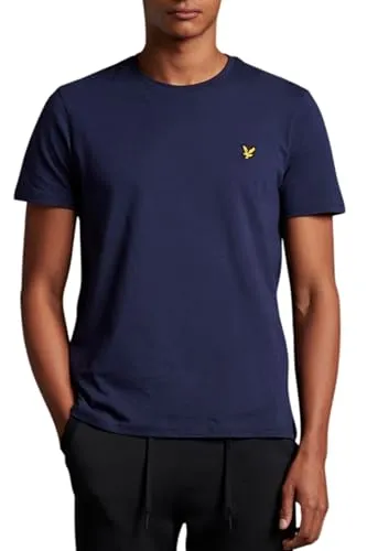 Lyle & Scott Premium T-Shirt für Herren - 100% Baumwolle - T-Shirts für Herren aus 100% Baumwolle, atmungsaktiv und in Basic Design, ideal für lässige Looks und großen Tragekomfort.
