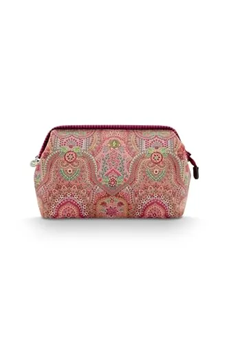 Cooper Cosmetic Purse Extra Large Jabali Red - Reisetaschen mit großem Fassungsvermögen für Make-up und Pflegeprodukte, robust und langlebig, praktische Aufteilung für optimale Organisation.