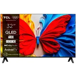 TCL 32" Flachbild TV QLED 1080p 32S5K - Fernseher mit 81,3 cm (32'') Full HD, Smart-TV-Funktionen und WLAN für ein erstklassiges Streaming-Erlebnis.