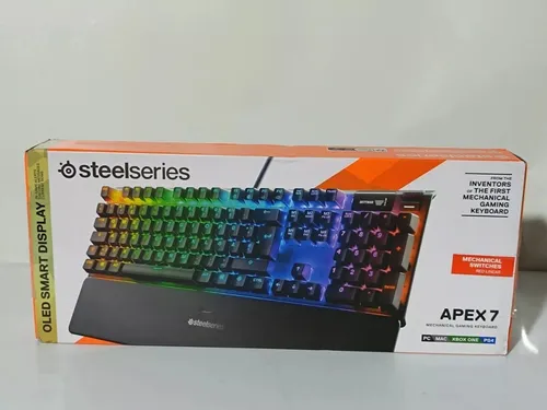 STEELSERIES Apex 7, Gaming Tastatur, Mechanisch, Steelseries QX2 RED (FR) _1.7_6