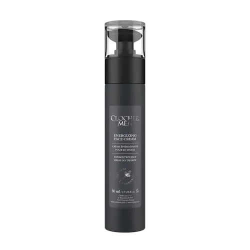 Clochee For Men Energetisierende Gesichtscreme 50 ml – Feuchtigkeit, Glättung & Schutz – Tägliche Pflege für frische, widerstandsfähige Männerhaut